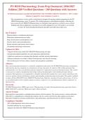 PN HESI Pharmacology Exam 2026 Test Bank&colon; 200 Verified Questions with Rationales &vert; Evolve 2026-2027 Blueprint