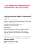CE SHOP &lpar;ALABAMA&rpar; FINAL EXAM REVIEW 2026&period;2027 QUESTIONS COMPLETE WITH VERIFIED ANSWERS
