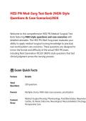 HESI PN Med-Surg Test Bank &lpar;NGN-Style Questions & Case Scenarios&rpar; 2026 &ndash; Complete High-Yield Practical Nursing Review with Clinical Rationales &lpar;Grade A&plus;&rpar;