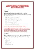 Private Patrol Operator &lpar;PPO&rpar; Newest Actual Exam Questions&comma; Verified Answers&comma; and Detailed Regulatory Rationales 2026&sol;2027 Edition 