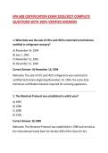 EPA 608 CERTIFICATION EXAM 2026&sol;2027 COMPLETE QUESTIONS WITH 100&percnt; VERIFIED ANSWERS