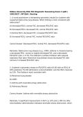 Wilkes University NSG 550 Diagnostic Reasoning Exam 2 &lpar;pdf&rpar; &vert; 2026&sol;2027 &vert; NP Q&A &vert; Nursing