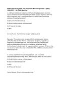 Wilkes University NSG 550 Diagnostic Reasoning Exam 1 &comma; Exam 2 & Exam 3 Package Bundle &lpar;pdf&rpar; &vert; 2026&sol;2027 &vert; NP Q&A &vert; Nursing