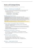 Kosten- und Leistungsrechnung &lpar;KLR&rpar; &ndash; Vollst&auml;ndige Vorlesungsmitschrift mit Klausur-Tipps