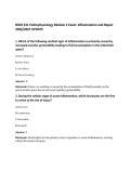 BIOD 331 Pathophysiology Module 2 Exam&colon; Inflammation and Repair&NewLine;2026&sol;2027 UPDATE&NewLine;