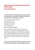 NBME 10 REVIEW &lpar;2026&rpar; COMPREHENSIVE QUESTIONS AND VERIFIED ANSWERS&NewLine;ACTUAL EXAM 2026 TEST&excl;&excl;&NewLine;