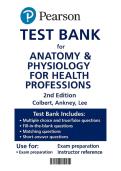 Anatomy&comma; Physiology&comma; & Disease&colon; An Interactive Journey for Health Professionals 2nd Edition - Test Bank by Bruce J&period; Colbert&NewLine;