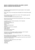 Biology 110 Midterm Exam Questions and Answers &vert; Study Guide 2026&sol;2027
