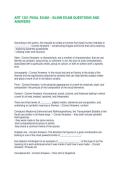 ART 1301 FINAL EXAM &ndash; BLINN EXAM QUESTIONS AND ANSWERS