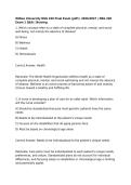 Wilkes University NSG 240 Exam 1 & Final Exam &lpar;pdf&rpar; &vert; 2026&sol;2027 &vert; Q&A &vert; Nursing