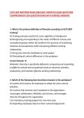 FLETC BOP MIDTERM EXAM 2026&sol;2027 COMPLETE EXAM QUESTIONS COMPREHENSIVE 200-QUESTION BANK WITH VERIFIED ANSWERS