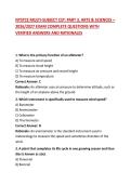 NYSTCE MULTI-SUBJECT CST&colon; PART 3&comma; ARTS & SCIENCES &ndash; 2026&sol;2027 EXAM COMPLETE QUESTIONS WITH VERIFIED ANSWERS AND RATIONALES