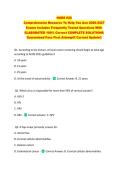 NURS 620  &NewLine;Comprehensive Resource To Help You Ace 2026-2027 &NewLine;Exams Includes Frequently Tested Questions With &NewLine;ELABORATED 100&percnt; Correct COMPLETE SOLUTIONS  &NewLine;Guaranteed Pass First Attempt&excl;&excl; Current Update&excl;&excl; 