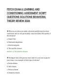 PSYCH&lowbar;EXAM&lowbar;6&lowbar;LEARNING&lowbar;AND&lowbar;CONDITIONING&lowbar;ASSESSMENT&lowbar;SCRIPT&lowbar;QUESTIONS&period;