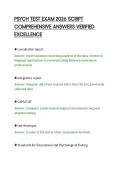 PSYCH&lowbar;TEST&lowbar;EXAM&lowbar;2026&lowbar;SCRIPT&lowbar;COMPREHENSIVE&lowbar;ANSWERS&lowbar;VERIFIED&lowbar;EXCELLENCE&period;