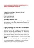 NHA CCMA 2026 COMPLETE EXAM SET QUESTIONS WITH VERIFIED ANSWERS AND RATIONALES