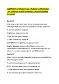 NCCT NCPCT Certification Exam &vert; National Certified Patient &NewLine;Care Technician Practice Questions & Detailed Rationales &NewLine;2026&sol;2027 