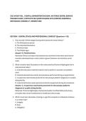 CDC 4Y051P VOL&period; 1 DENTAL ADMINISTRATION EXAM &vert; AIR FORCE DENTAL SERVICE &NewLine;TRAINING GUIDE &vert; COMPLETE 200-QUESTION BANK WITH VERIFIED ANSWERS & &NewLine;RATIONALES &vert; GRADED A&plus; &vert; NEWEST 2026 