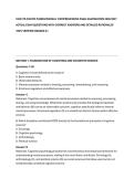 COG170 COGITO FUNDAMENTALS&colon; COMPREHENSIVE FINAL EXAMINATION 2026&sol;2027 &NewLine;ACTUAL EXAM QUESTIONS WITH CORRECT ANSWERS AND DETAILED RATIONALES &NewLine;100&percnt; VERIFIED GRADED A&plus;