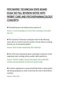PSYCHIATRIC TECHNICIAN STATE BOARD EXAM 150 FULL REVISION NOTES WITH PATIENT CARE AND PSYCHOPHARMACOLOGY CONCEPTS&period;pdf&NewLine;&NewLine;