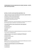 COMPREHENSIVE M100 EXAM QUESTIONS WITH CORRECT ANSWERS &ndash; ULTIMATE &NewLine;STUDY GUIDE &lpar;2026 UPDATED&rpar; 