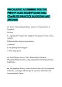 PSYCHIATRIC&lowbar;ASSESSMENT&lowbar;FOR&lowbar;THE&lowbar;PMHNP&lowbar;EXAM&lowbar;REVIEW&lowbar;GUIDE&lowbar;2026&lowbar;COMPLETE&period;
