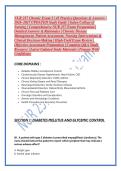 NUR 257 Chronic Exam 3 &vert; 45 Practice Questions & Answers &vert; &NewLine;2026&ndash;2027 UPDATED Study Guide &vert; Galen College of &NewLine;Nursing &vert; Comprehensive NUR 257 Exam Preparation &vert; &NewLine;Detailed Answers & Rationales &vert; Chronic Disease &NewLine;Management&comma; Patient Assessment&comma; Nursing 