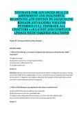 Advanced Health Assessment and Diagnostic Reasoning 4th Edition &mdash; Jacqueline Rhoads and Sandra Wiggins Petersen &mdash; Test Bank&comma; Chapters 1&ndash;18