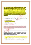 NUR 257 Chronic Exam 4 &vert; Questions and Answers &vert; 2026 &NewLine;NEW UPDATED Study Guide &vert; Galen College of Nursing &vert; &NewLine;Comprehensive Exam Preparation &vert; Practice Questions & &NewLine;Answers with Detailed Rationales &vert; Complete NUR 257 &NewLine;Chronic Disease Review &vert; High-Yiel