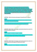 WGU D522 Python for IT Automation &vert; 2026 UPDATED Objective &NewLine;Assessment &lpar;OA&rpar; Study Guide &vert; 100&plus; Practice Questions & Answers &vert; &NewLine;Comprehensive D522 Exam Prep &vert; Python for IT Automation Fundamentals&comma; &NewLine;Scripting&comma; Functions&comma; Data Types&comma; Control Flow&comma; File H