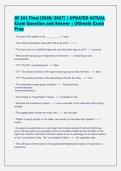 JR 101 Final &lbrack;2026&sol;2027&rsqb; &vert; UPDATED ACTUAL&NewLine;Exam Question and Answer &vert; Ultimate Exam&NewLine;Prep