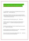 NURS 660 Exam 4 &vert; Neuropharmacology & ADHD &vert; 2026&sol;27