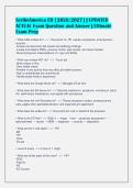 ScribeAmerica ED &lbrack;2026&sol;2027&rsqb; &vert; UPDATED&NewLine;ACTUAL Exam Question and Answer &vert; Ultimate&NewLine;Exam Prep