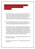NURS 660 Exam 1 &vert; Cranial Nerves & MSE &vert; Maryville &vert; 2026&sol;27