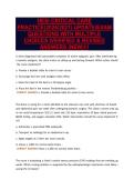 HESI CRITICAL CARE&NewLine;PRACTICE&lpar;2026&sol;2027&rpar; UPDATE&vert;EXAM&NewLine;QUESTIONS WITH MULTIPLE&NewLine;CHOICES &vert;VERIFIED & REVISED&NewLine;ANSWERS &lpar;NEW&rpar;&excl;&excl;&excl;