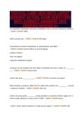 CRITICAL CARE HESI HINTS LATEST&NewLine;2026&sol;2027 ACTUAL EXAM QUESTIONS&NewLine;WITH CORRECT ANSWERS 100&percnt;&NewLine;VERIFIED GRADED A&plus;