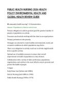 PUBLIC HEALTH NURSING 2026 HEALTH POLICY ENVIRONMENTAL HEALTH AND GLOBAL HEALTH REVIEW GUIDE&period;pdf&NewLine;&NewLine;