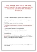 FLETC BOP FINAL ACTUAL EXAM &ndash; BUREAU OF &NewLine;PRISONS &lpar;BOP&rpar; ICTP TEST BANK 2026&sol;2027 EDITION &ndash; 350 VERIFIED QUESTIONS WITH ANSWERS & &NewLine;RATIONALES