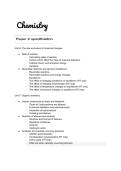 AQA GCSE Chemistry Paper 2 notes 