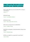 PUBLIC&lowbar;ADJUSTER&lowbar;UPDATED&lowbar;ACTUAL&lowbar;QUESTIONS&lowbar;AND&lowbar;VERIFIED&lowbar;ANSWERS