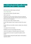 PUBLIC&lowbar;ADJUSTER&lowbar;EXAM&lowbar;SCRIPT&lowbar;PRACTICE&lowbar;QUESTIONS&lowbar;AND&lowbar;CORRECT&lowbar;SOLUTIONS&period;