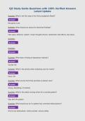 CJE Study Guide Questions with 100&percnt; Verified Answers&NewLine;Latest Update