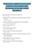 PUBLIX DELI ASSISTANT MANAGER CERTIFICATION SCRIPT 2026 QUESTIONS WITH SOLUTIONS GRADED A&plus;&period;pdf&NewLine;&NewLine;