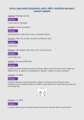 Ecmo specialist Questions with 100&percnt; Verified Answers&NewLine;Latest Update