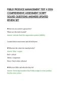 PUBLIX PRODUCE MANAGEMENT TEST 4 2026 COMPREHENSIVE ASSESSMENT SCRIPT SOLVED QUESTIONS ANSWERS UPDATED REVIEW SET&period;pdf&NewLine;&NewLine;