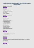 EDSP Final Exam Questions with 100&percnt; Verified Answers&NewLine;Latest Update