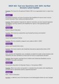 EDSP 402&colon; Test one Questions with 100&percnt; Verified&NewLine;Answers Latest Update