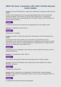 EDSP 451 Exam 1 Questions with 100&percnt; Verified Answers&NewLine;Latest Update