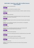 EDSP QUIZ 2 Questions with 100&percnt; Verified Answers&NewLine;Latest Update
