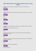 EDSP 4000 Questions with 100&percnt; Verified Answers Latest&NewLine;Update